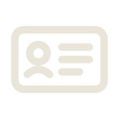 Licence badge icon